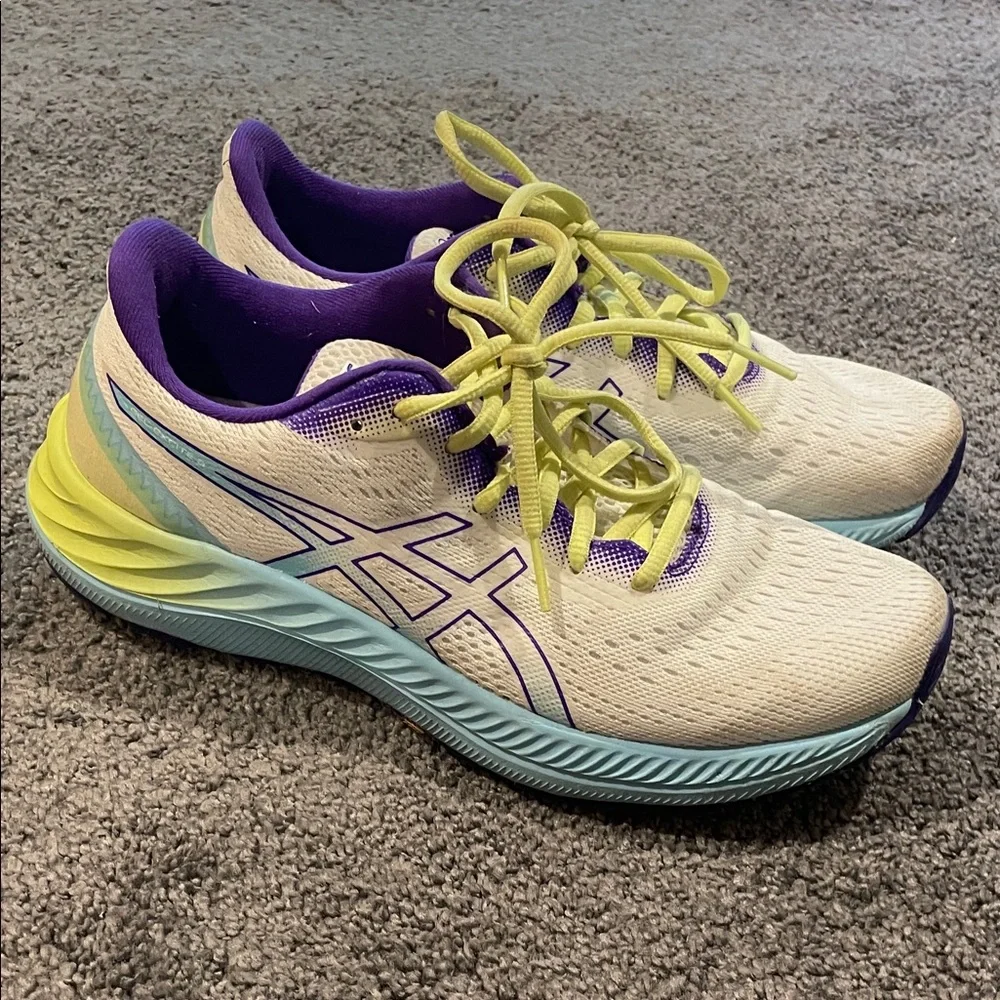 ASICS Gel Excite 8 White Women's Athletic Shoes Size 8.5 - Picture 4 of 8